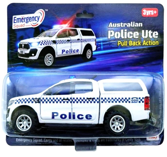 Centy Pull Back Police Ute