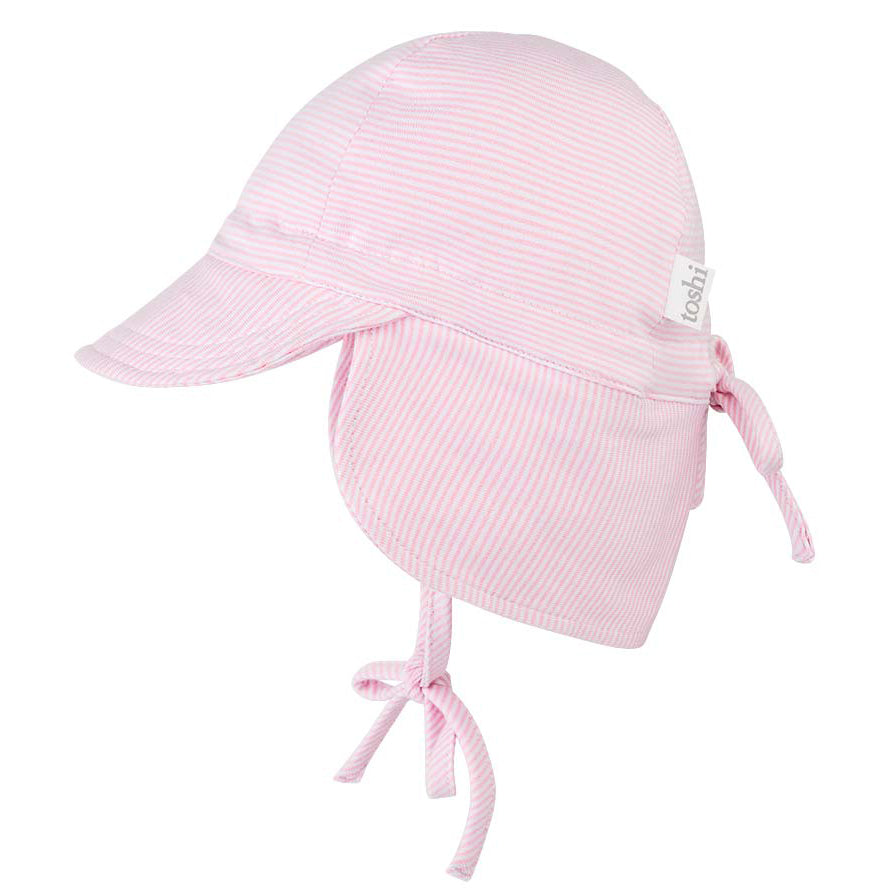 Toshi Sunhat Flap Cap Baby Blush