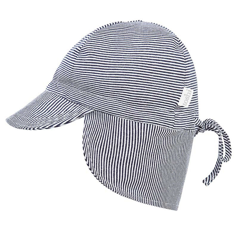 Toshi Sunhat Flap Cap Baby Periwinkle