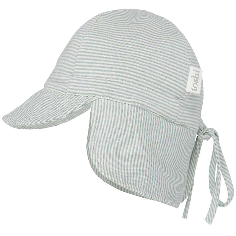 Toshi Sunhat Flap Cap Baby Sage