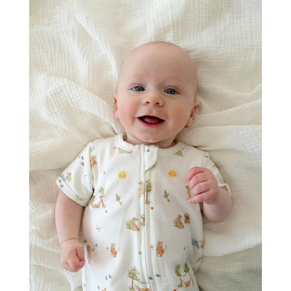 Bebe Organic Zipsuit Bear