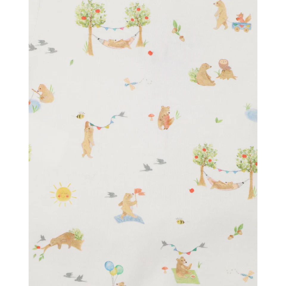 Bebe Organic Zipsuit Bear