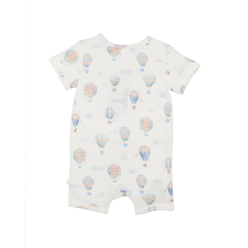 Bebe Organic Zipsuit Sky High