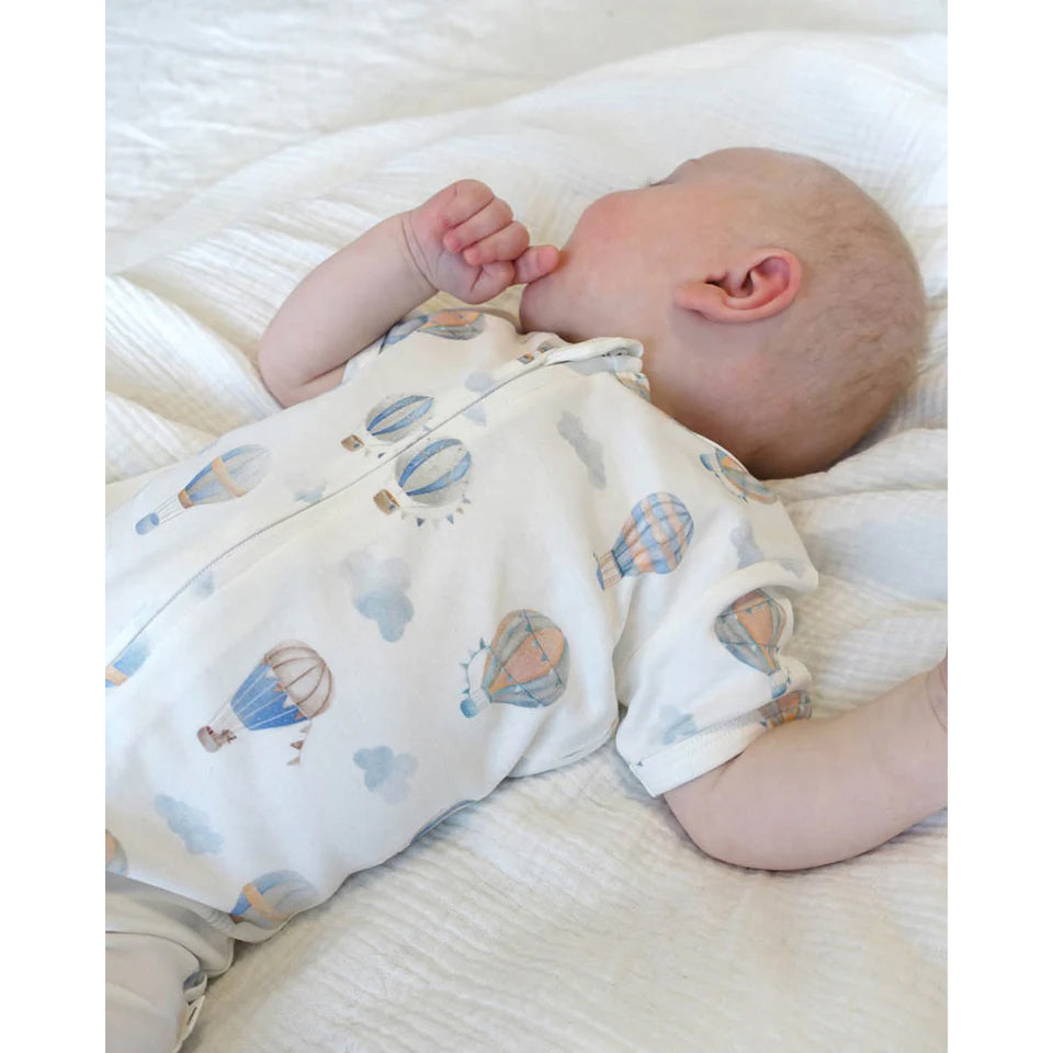 Bebe Organic Zipsuit Sky High