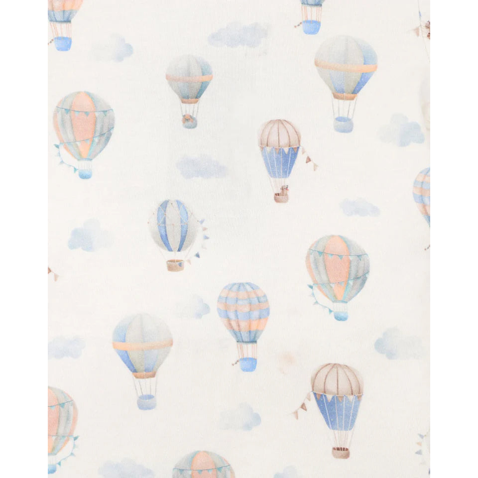 Bebe Organic Zipsuit Sky High