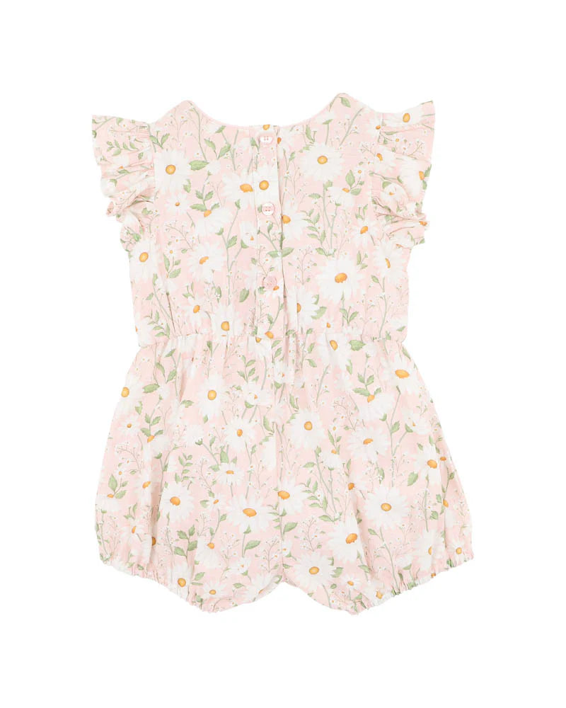 Bebe Woven Romper Tess