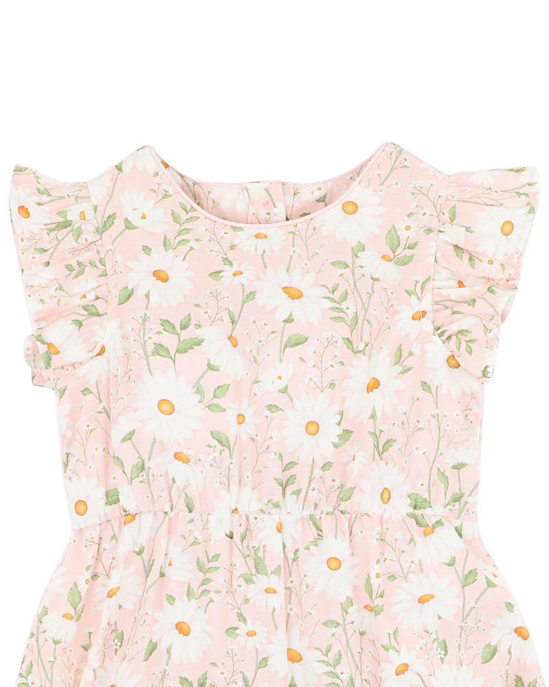 Bebe Woven Romper Tess