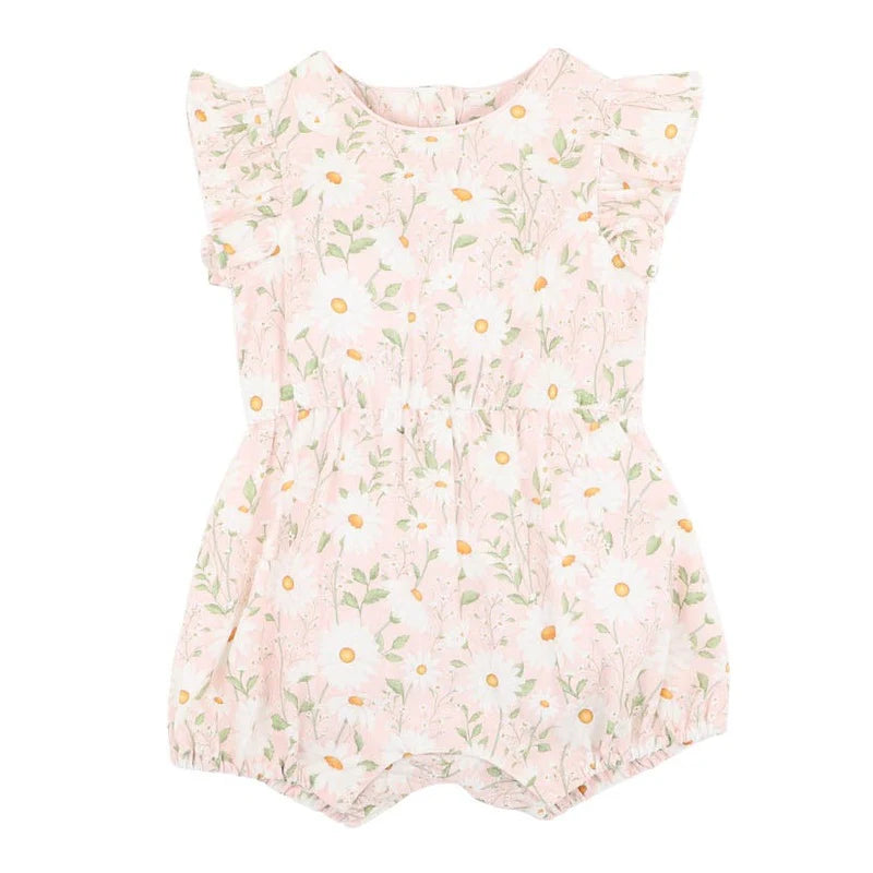 Bebe Woven Romper Tess