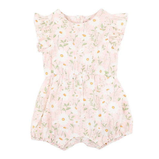 Bebe Woven Romper Tess