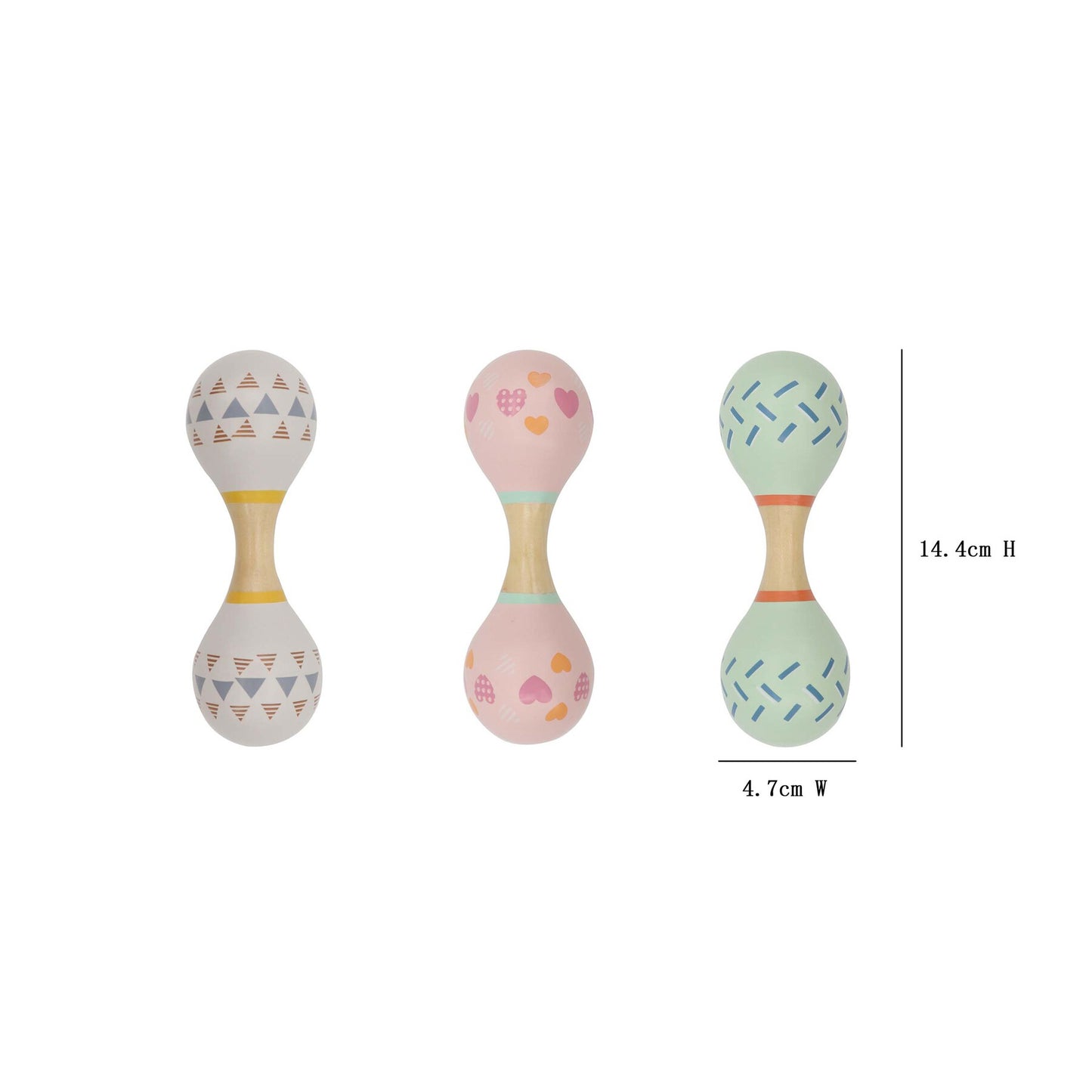 Kaper Kidz Calm Double Ended Maracas