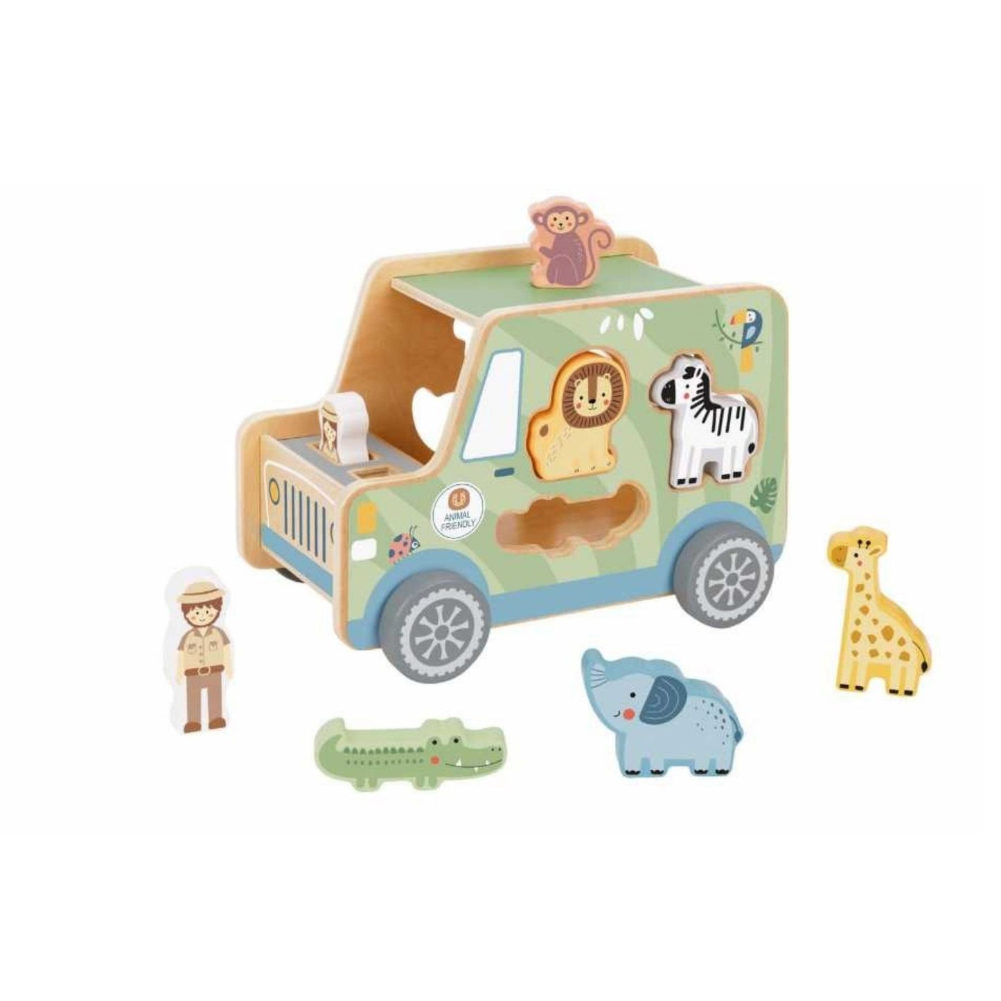 Tooky Toy Animal Jeep