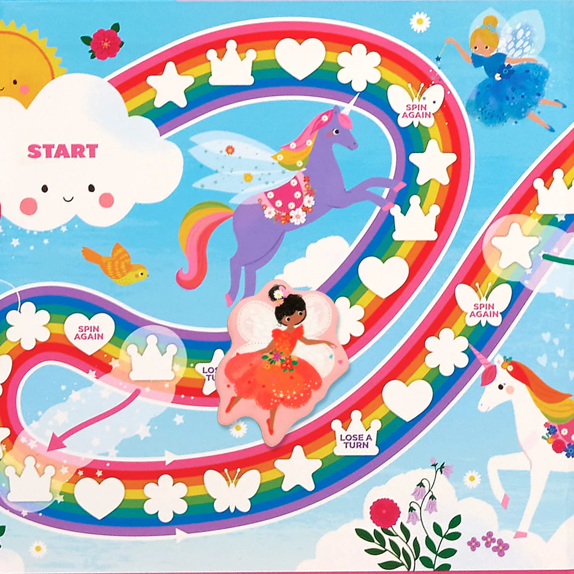 Crocodile Creek Magnetic Game Rainbow Race