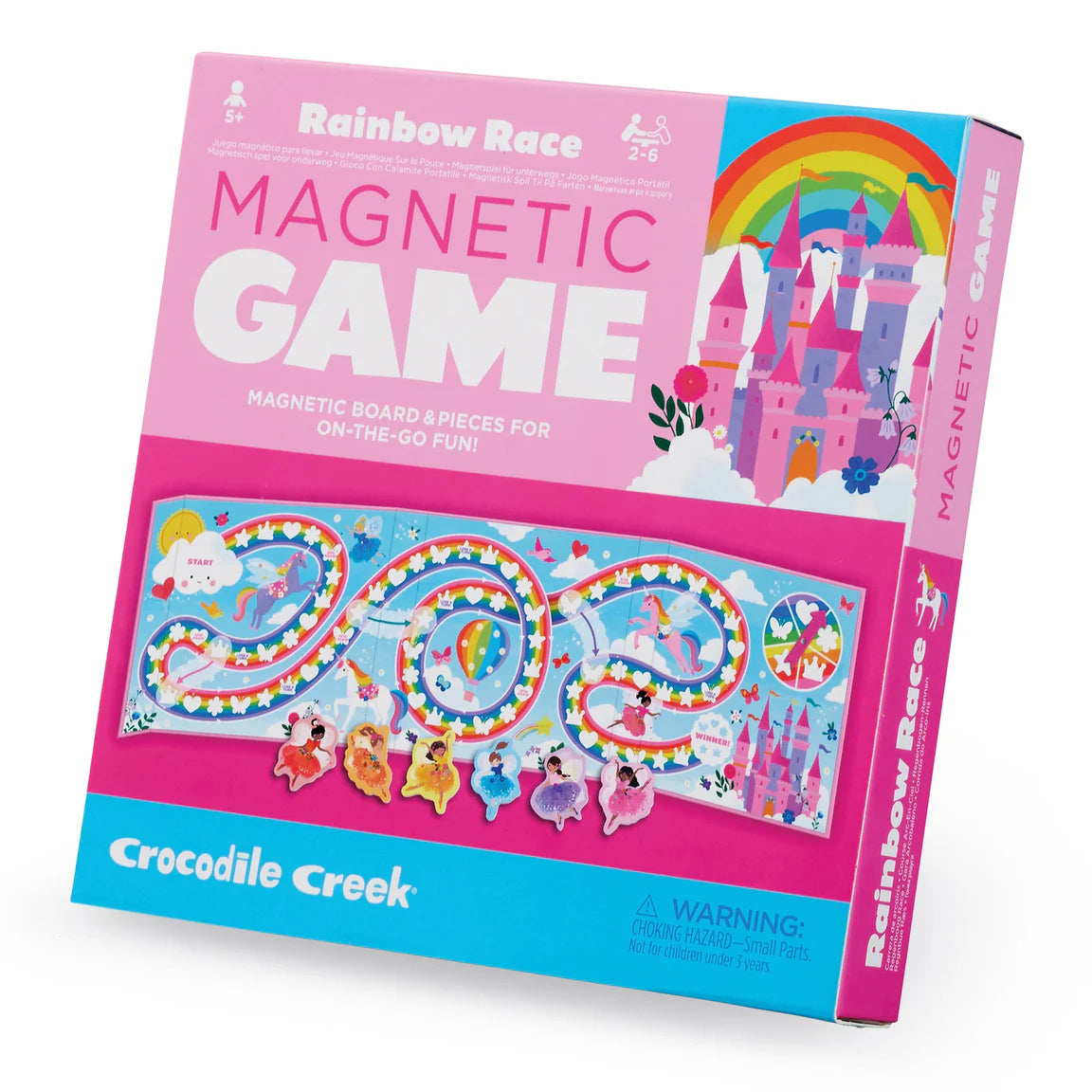 Crocodile Creek Magnetic Game Rainbow Race