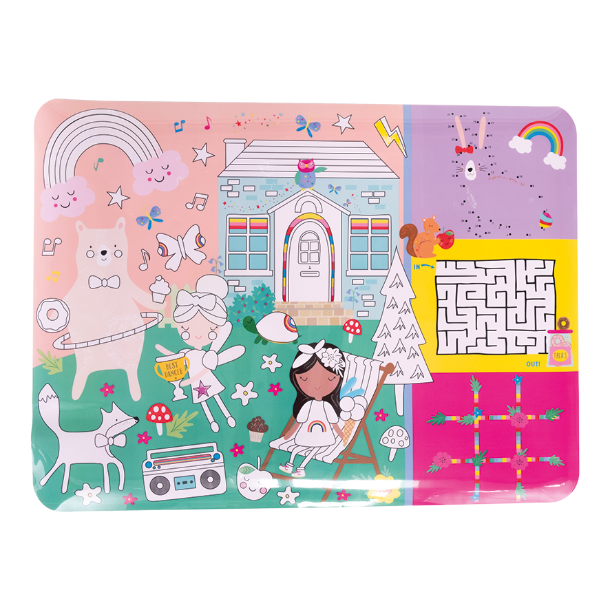 Floss & Rock Activity Mat Rainbow Fairy