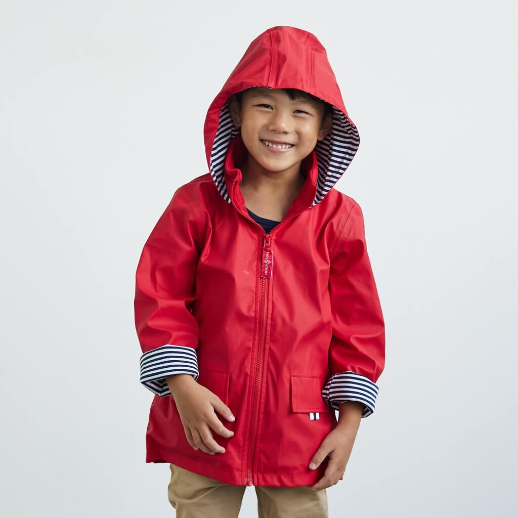 French Soda Raincoat Unisex Red