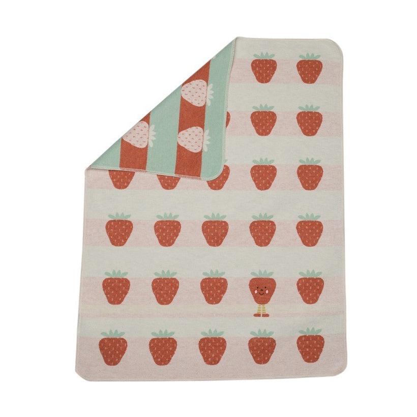 David Fussenegger Blanket Strawberries