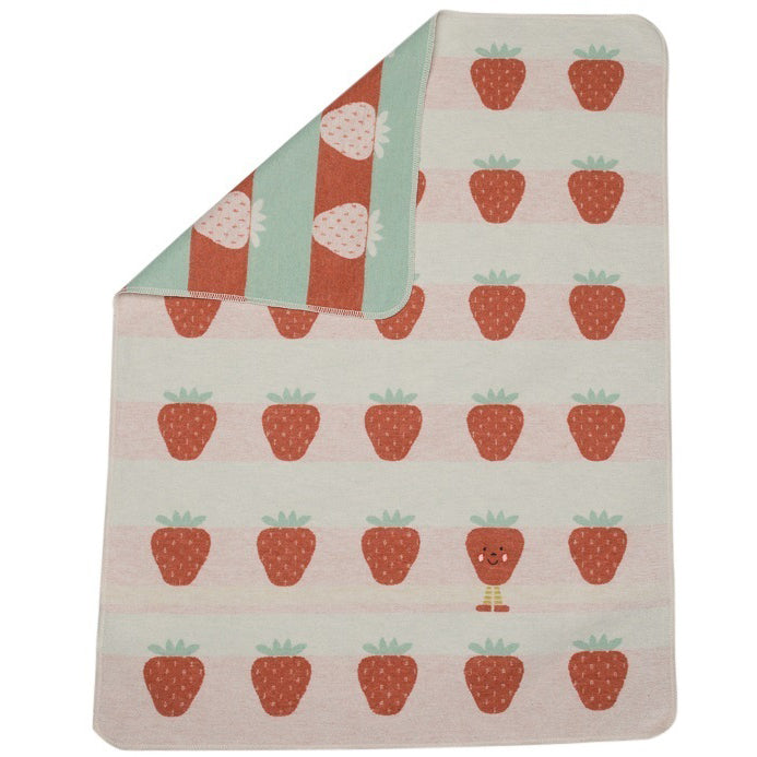 David Fussenegger Blanket Strawberries