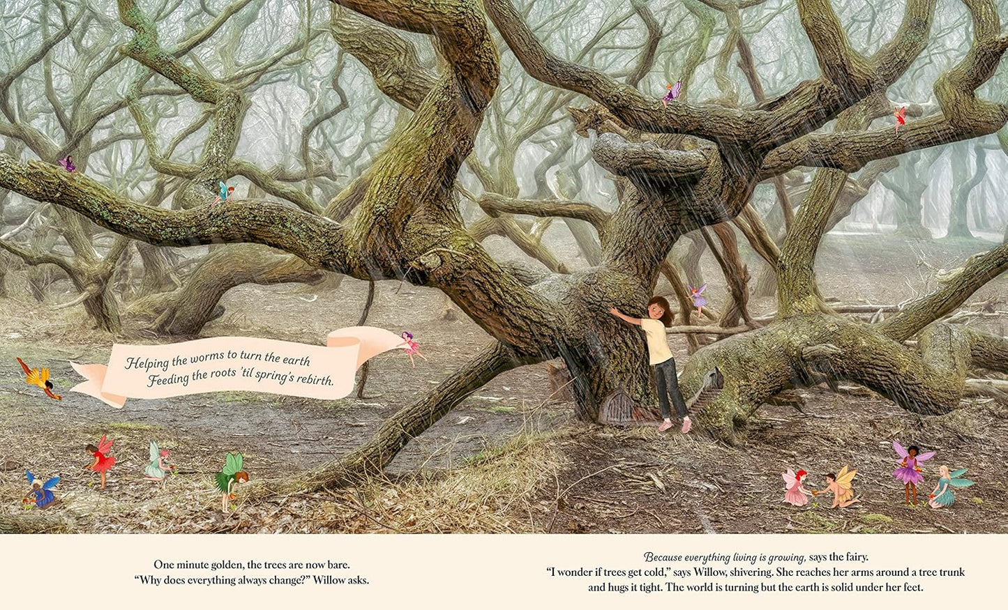 Hardback Book Through The Fairy Door - Chalk