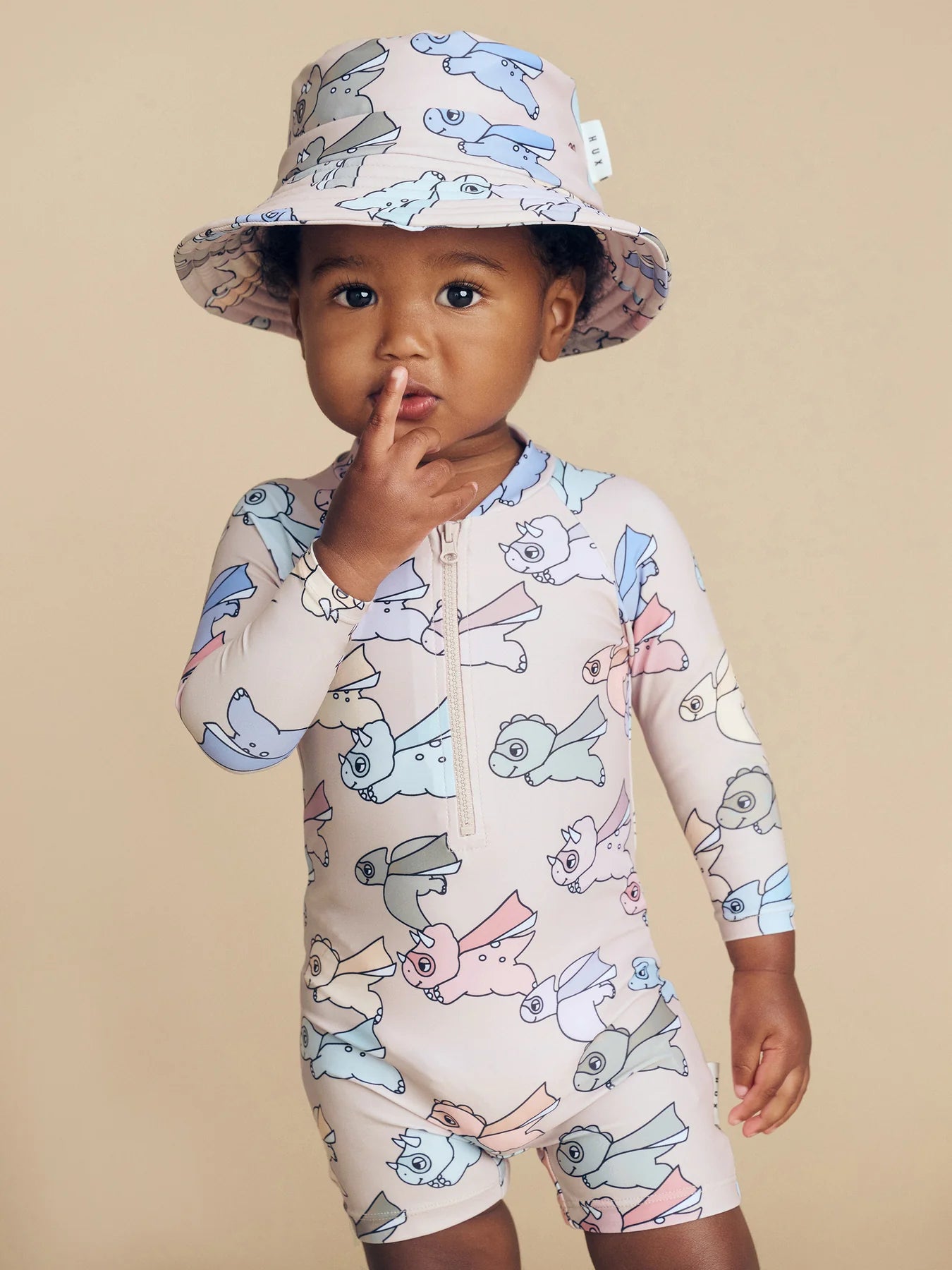 Huxbaby Swim Hat Super Dino