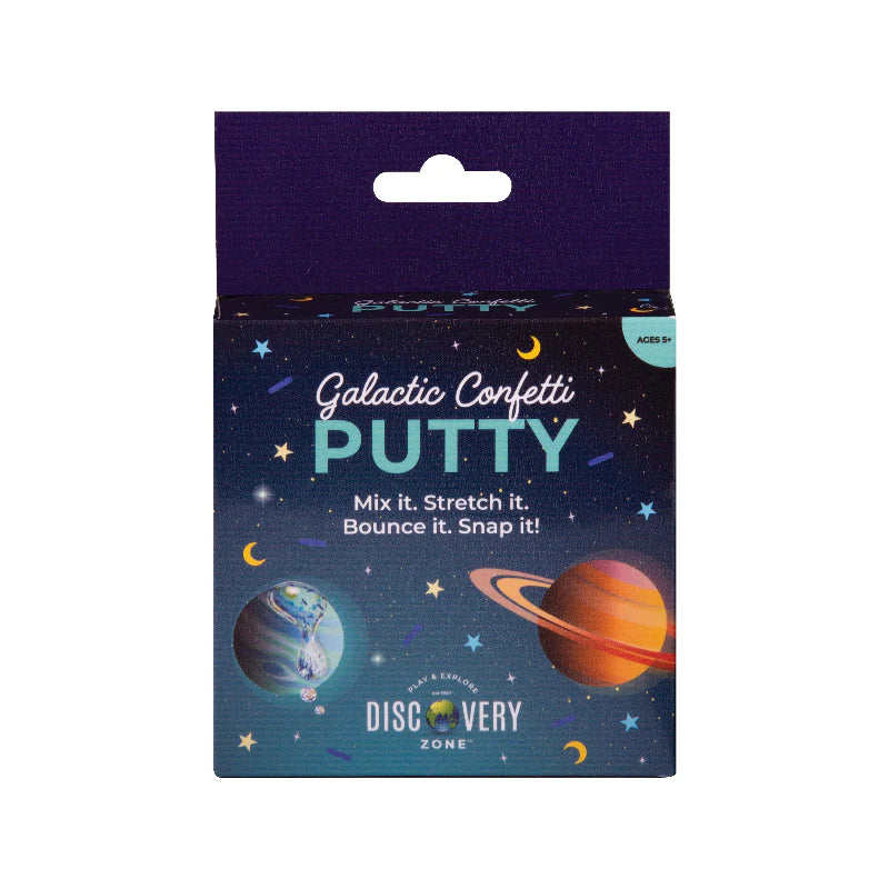 IS Gift Discovery Zone Galactic Confetti Putty