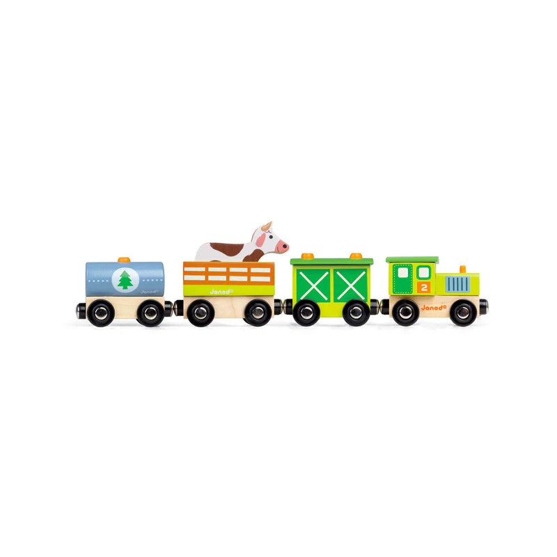 Janod Story Train Farm