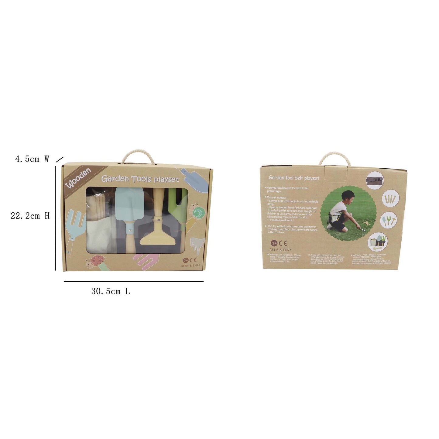 Kaper Kidz Garden Tools With Belt