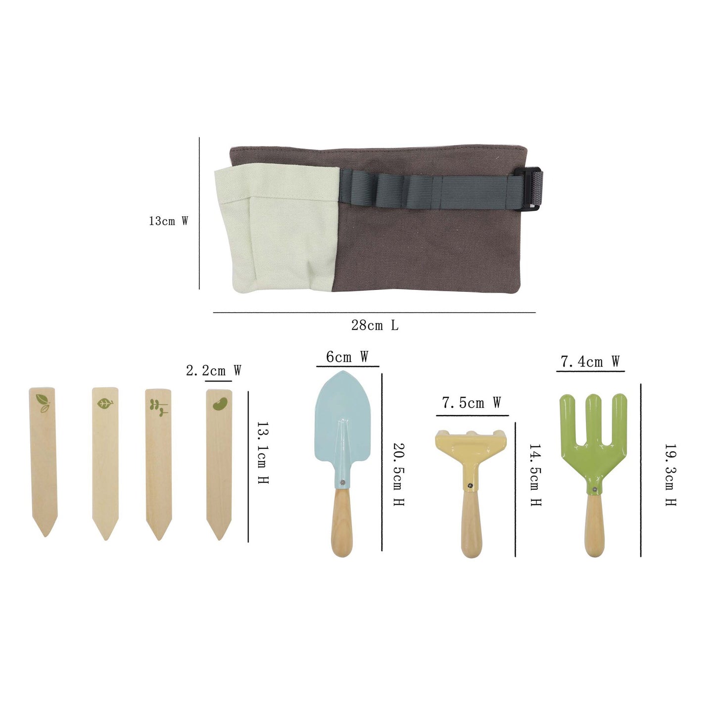 Kaper Kidz Garden Tools With Belt