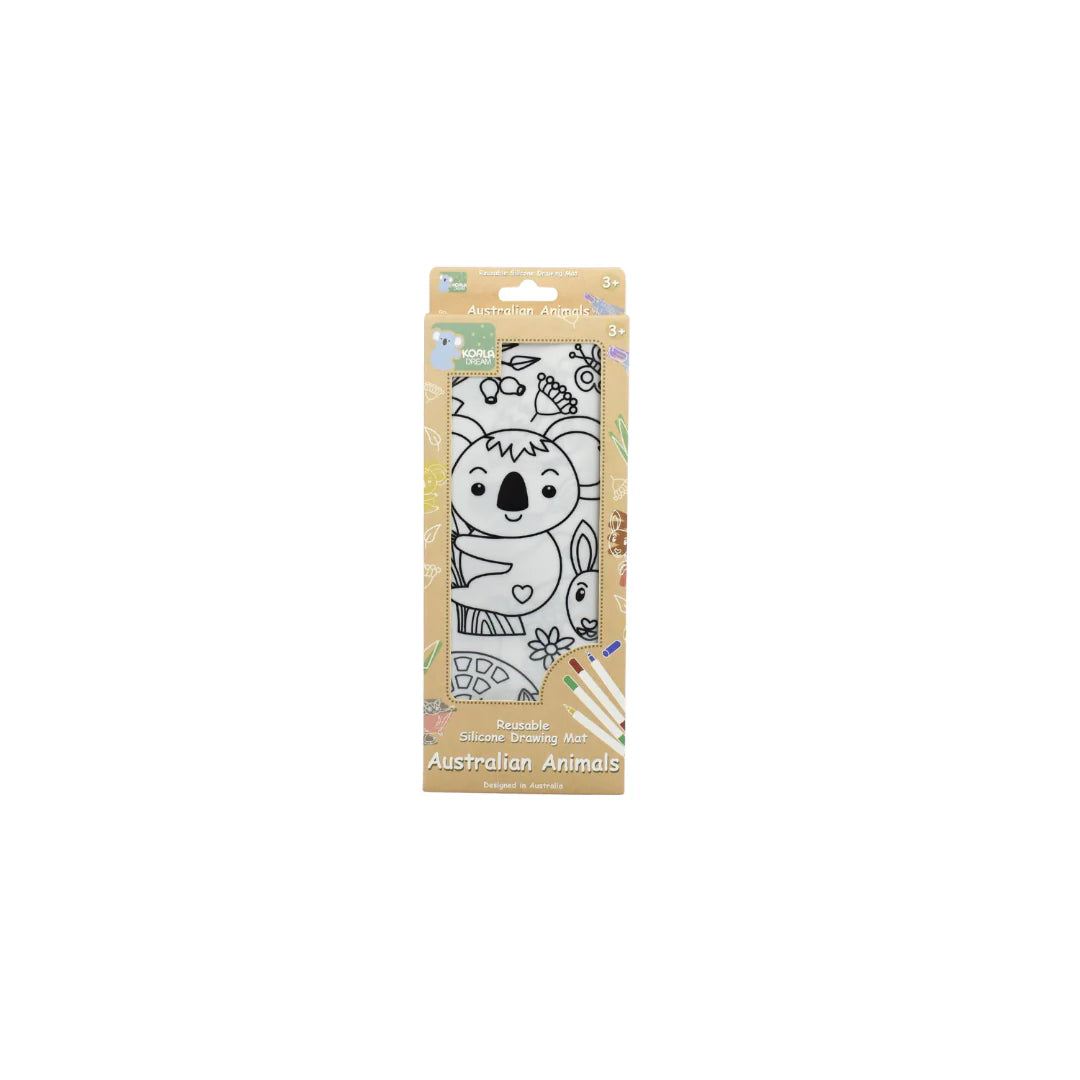 Koala Dream Silicone Drawing Mat Australian Animals