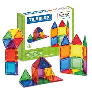Magformers Tileblox Rainbow 14 Set