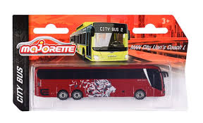 Majorette City Bus Red Coach