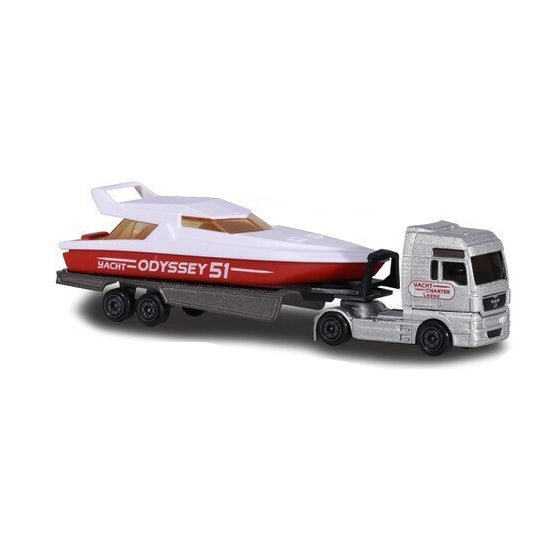 Majorette Semi Boat