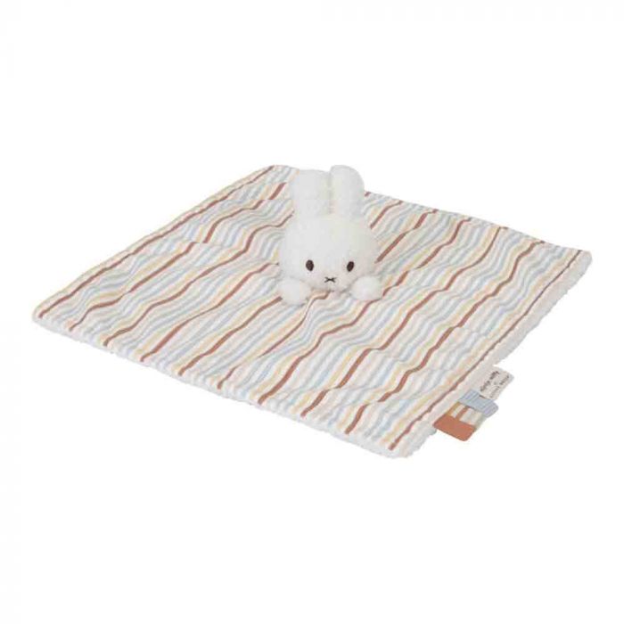 Miffy Cuddle Cloth Vintage Stripes