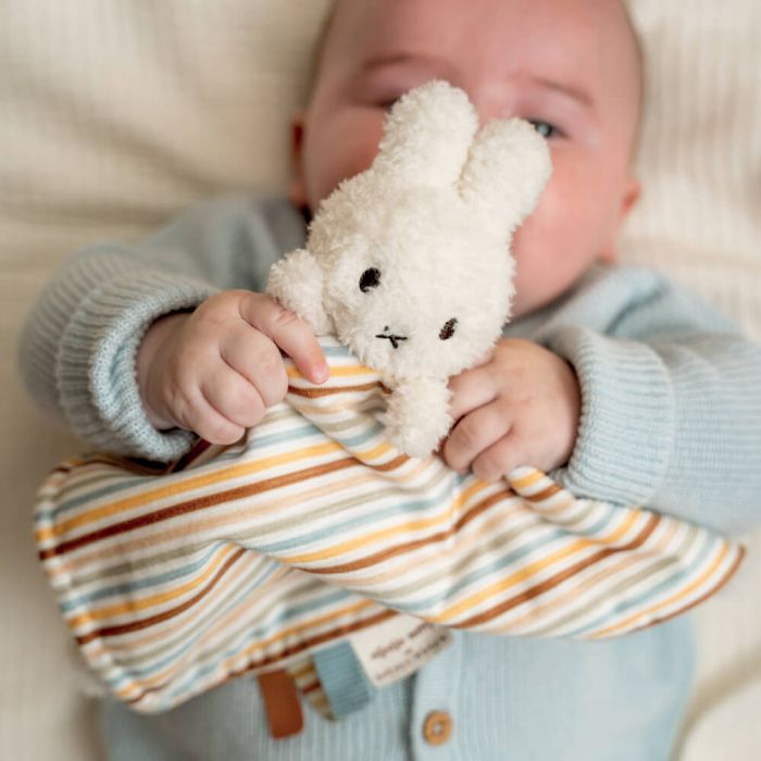 Miffy Cuddle Cloth Vintage Stripes