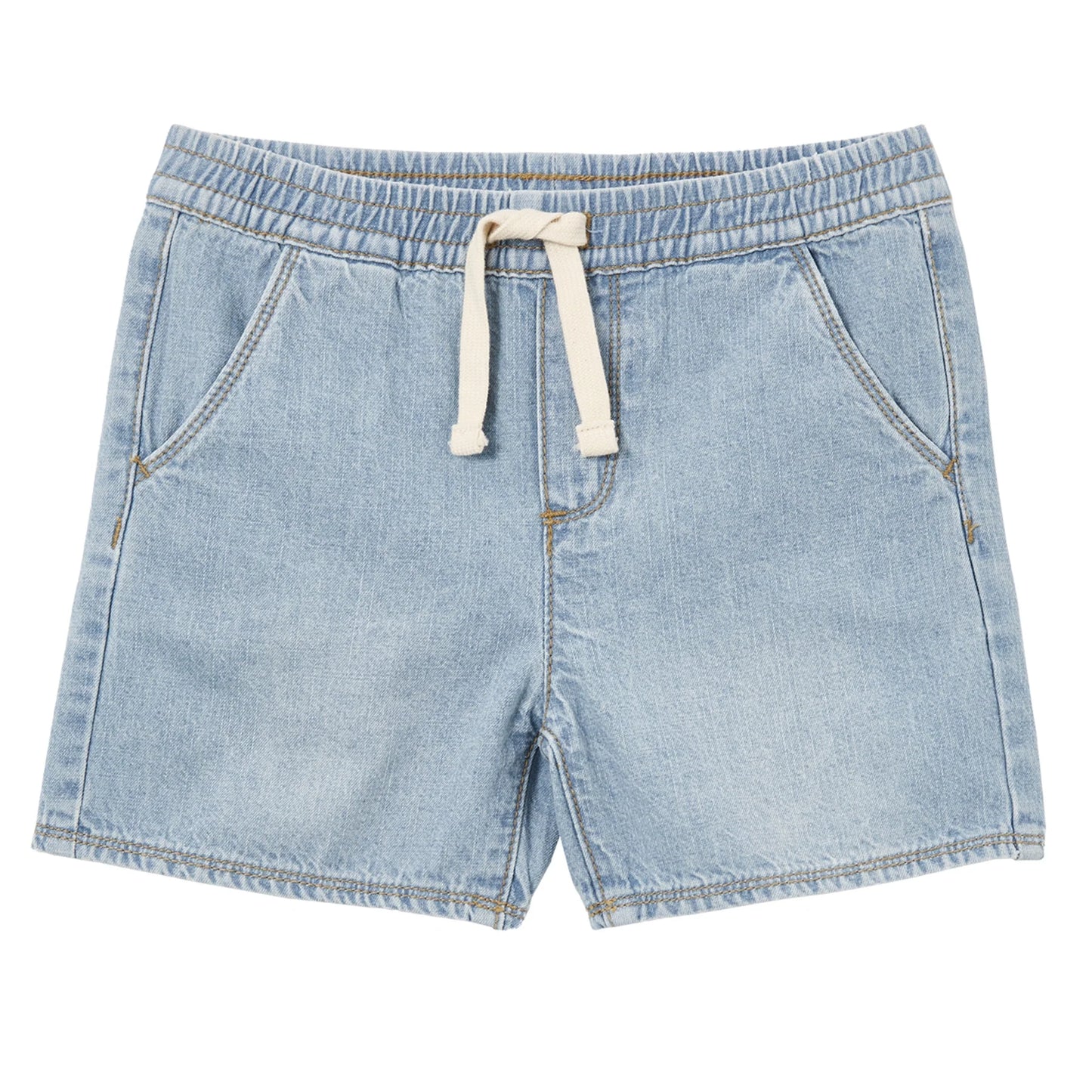 Milky Denim Shorts Light Wash