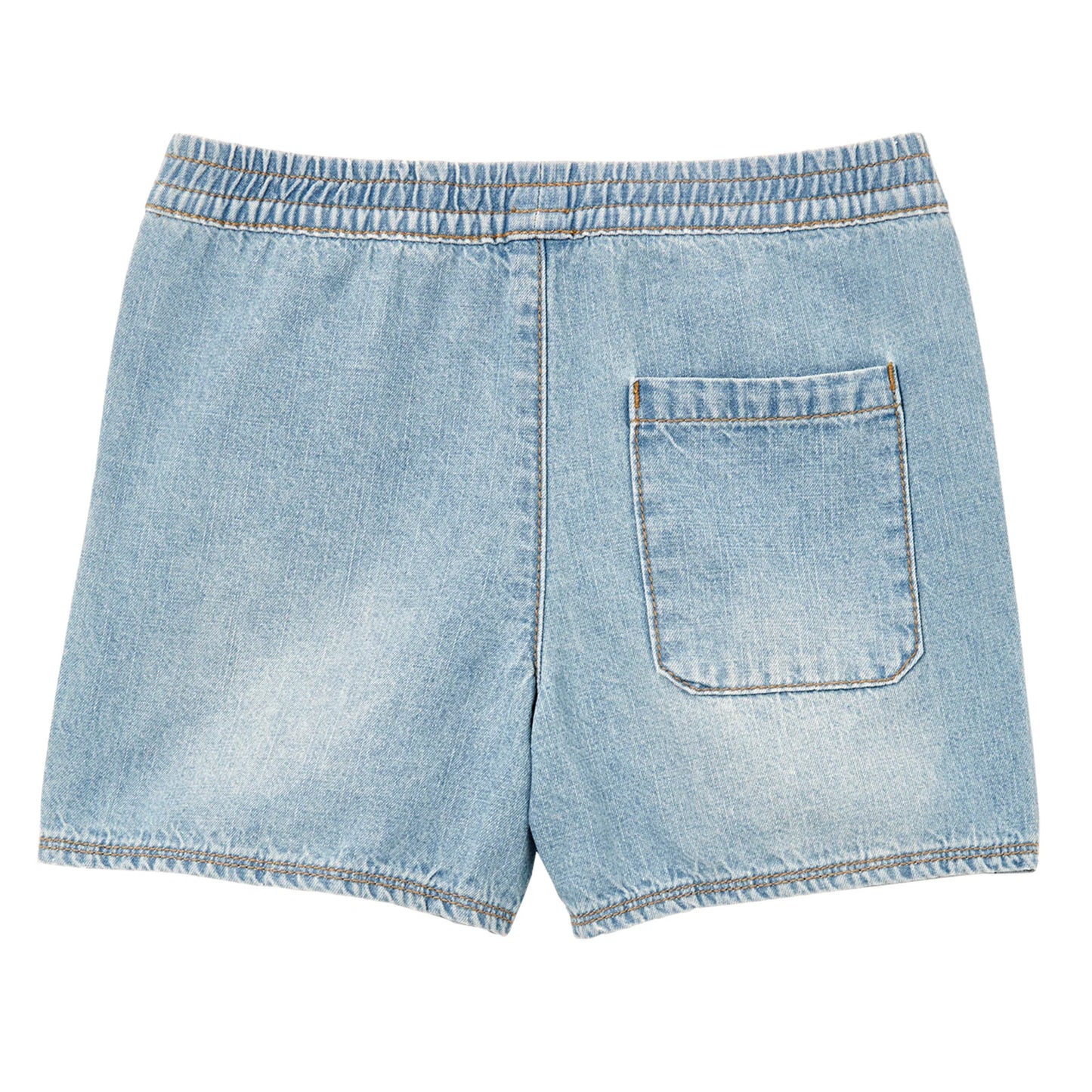 Milky Denim Shorts Light Wash