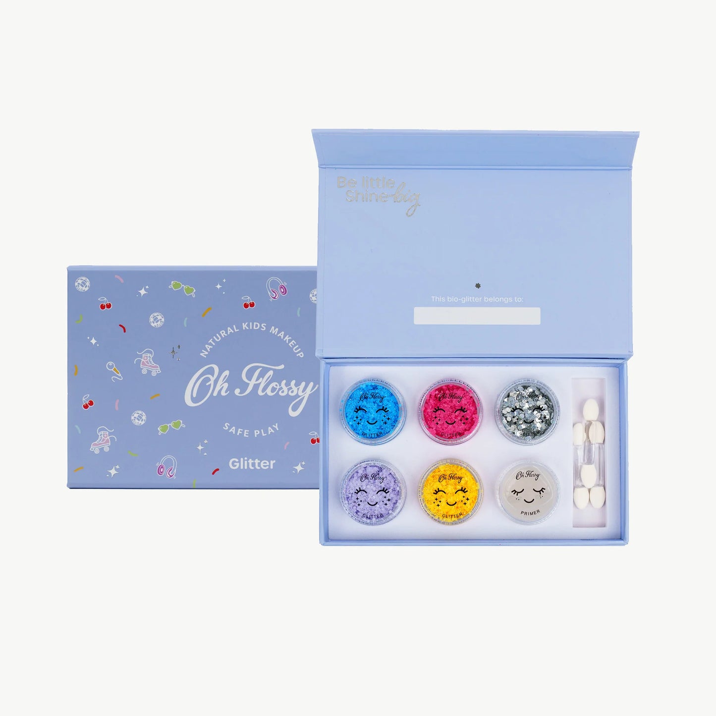 Oh Flossy Disco Fever Glitter Makeup Set