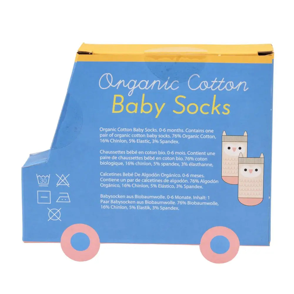 Rex London Baby Socks Owl