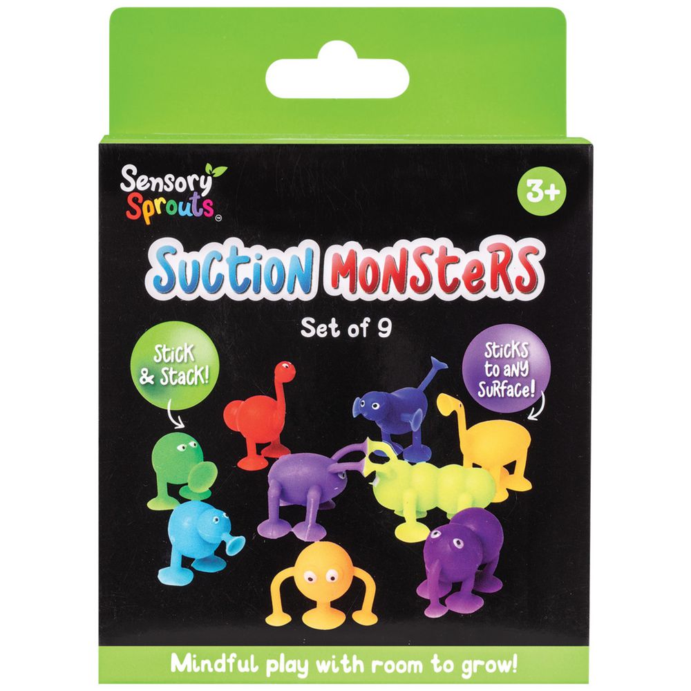Sensory Sprouts Suction Monsters