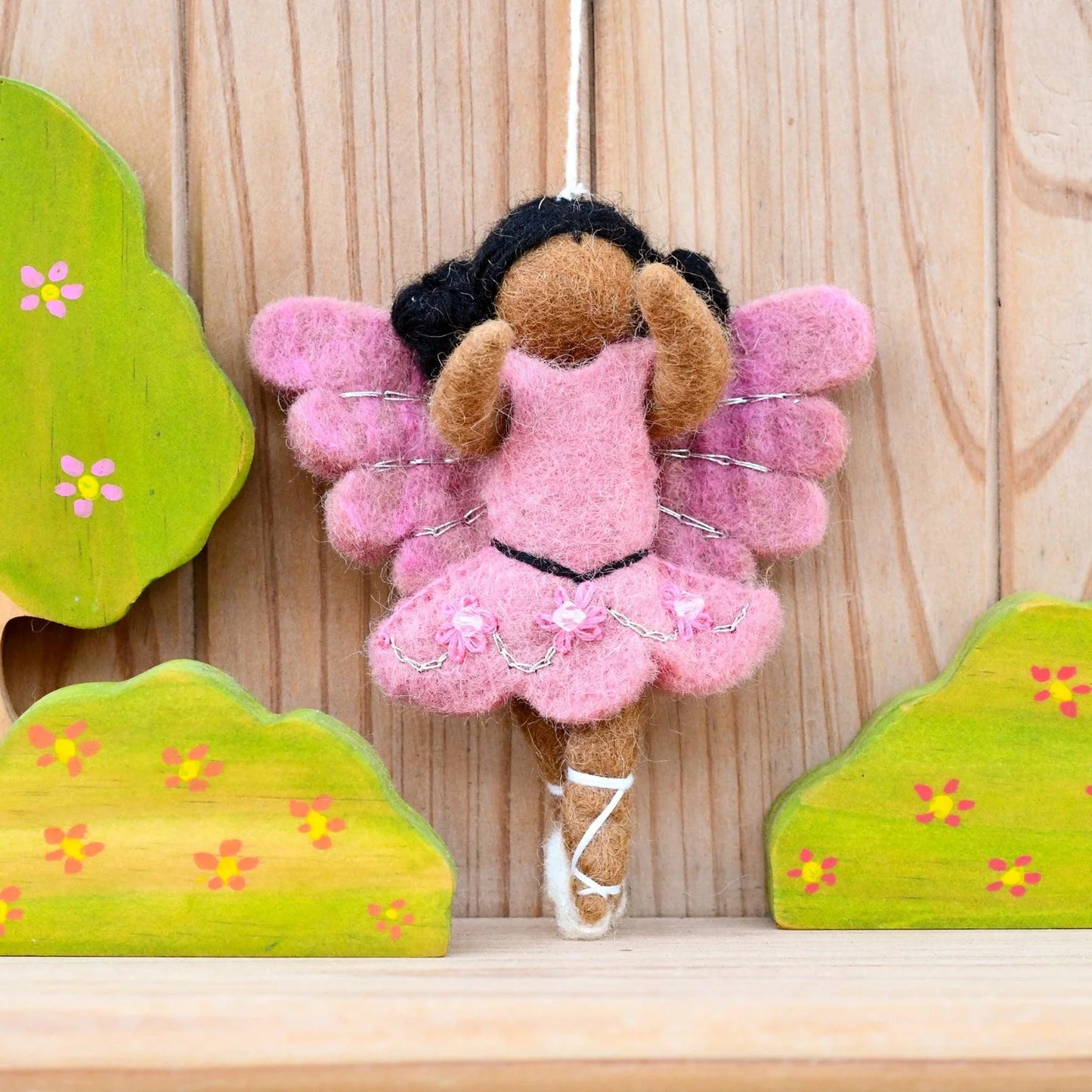 Tara Treasures Felt Waldorf Ballerina Pink - Chalk
