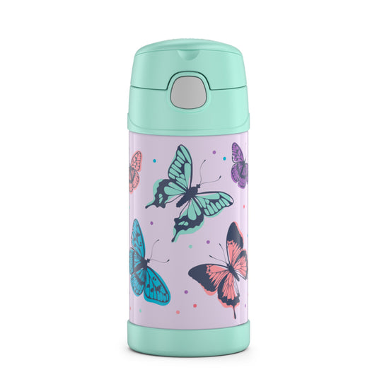 Thermos 355Ml Insulated Bottle Butterfly