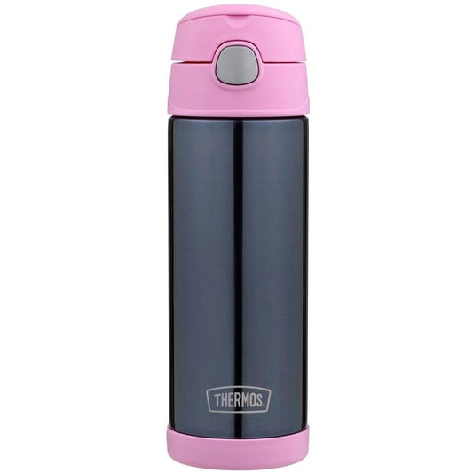 Thermos 470Ml Insulated Bottle Denim Pink