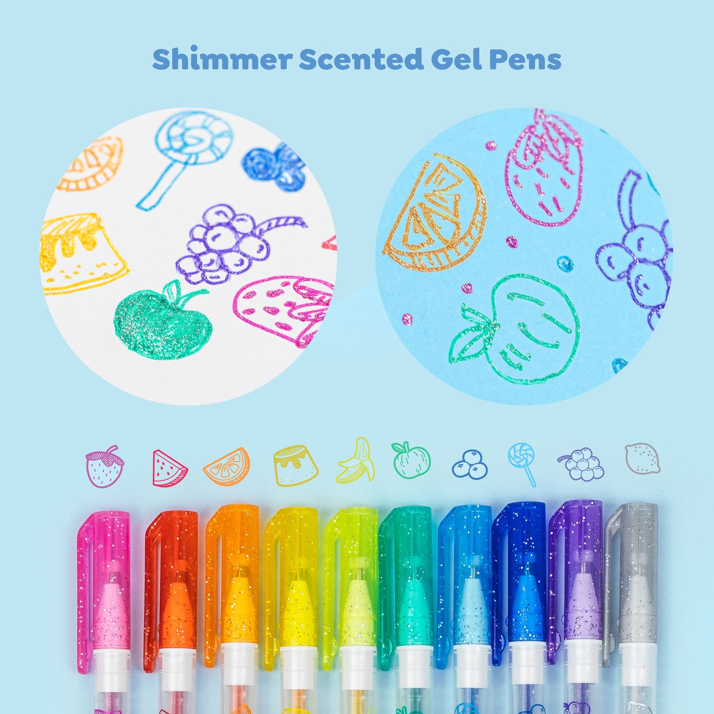 Tiger Tribe Scented Gel Pens