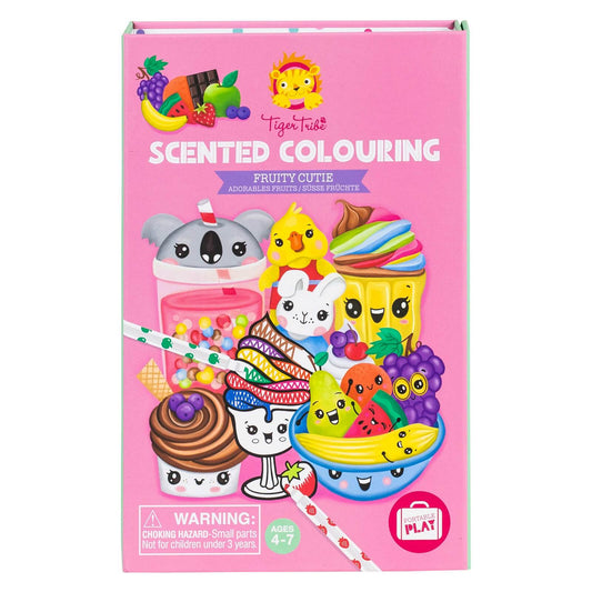 Tiger Tribe Colouring Set Scented Fruity Cutie