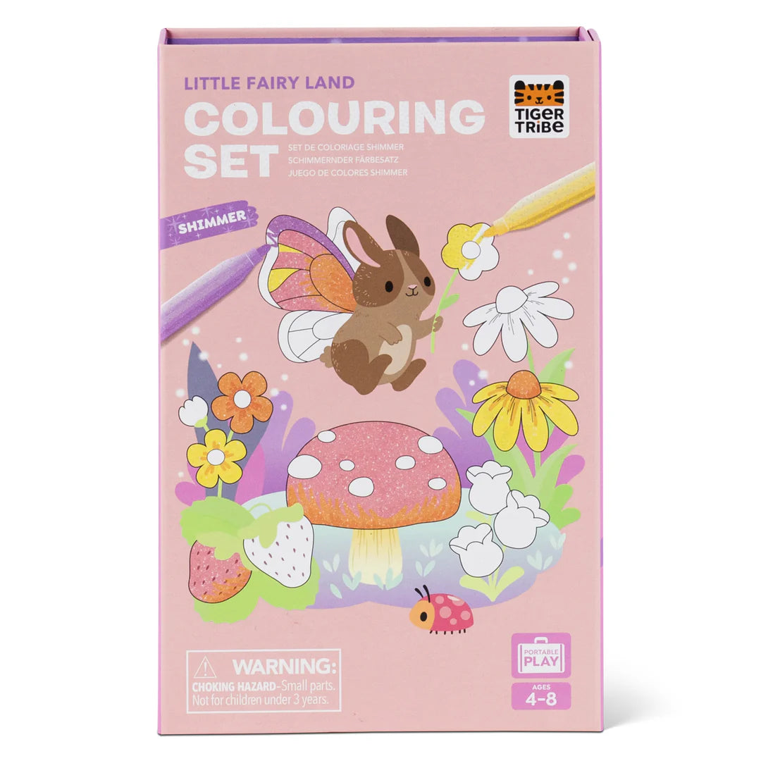 Tiger Tribe Colouring Set Shimmer Fairy Land