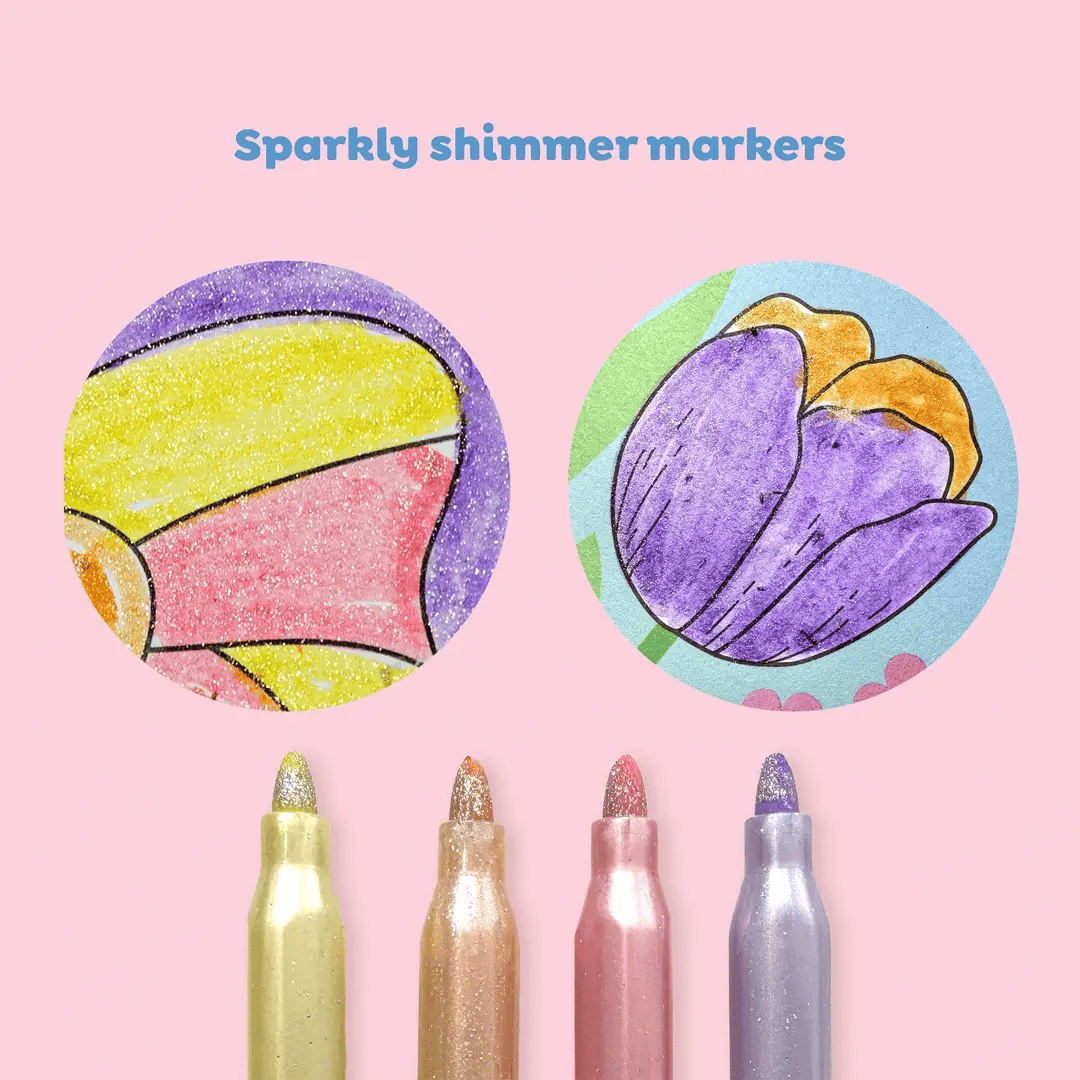 Tiger Tribe Colouring Set Shimmer Fairy Land