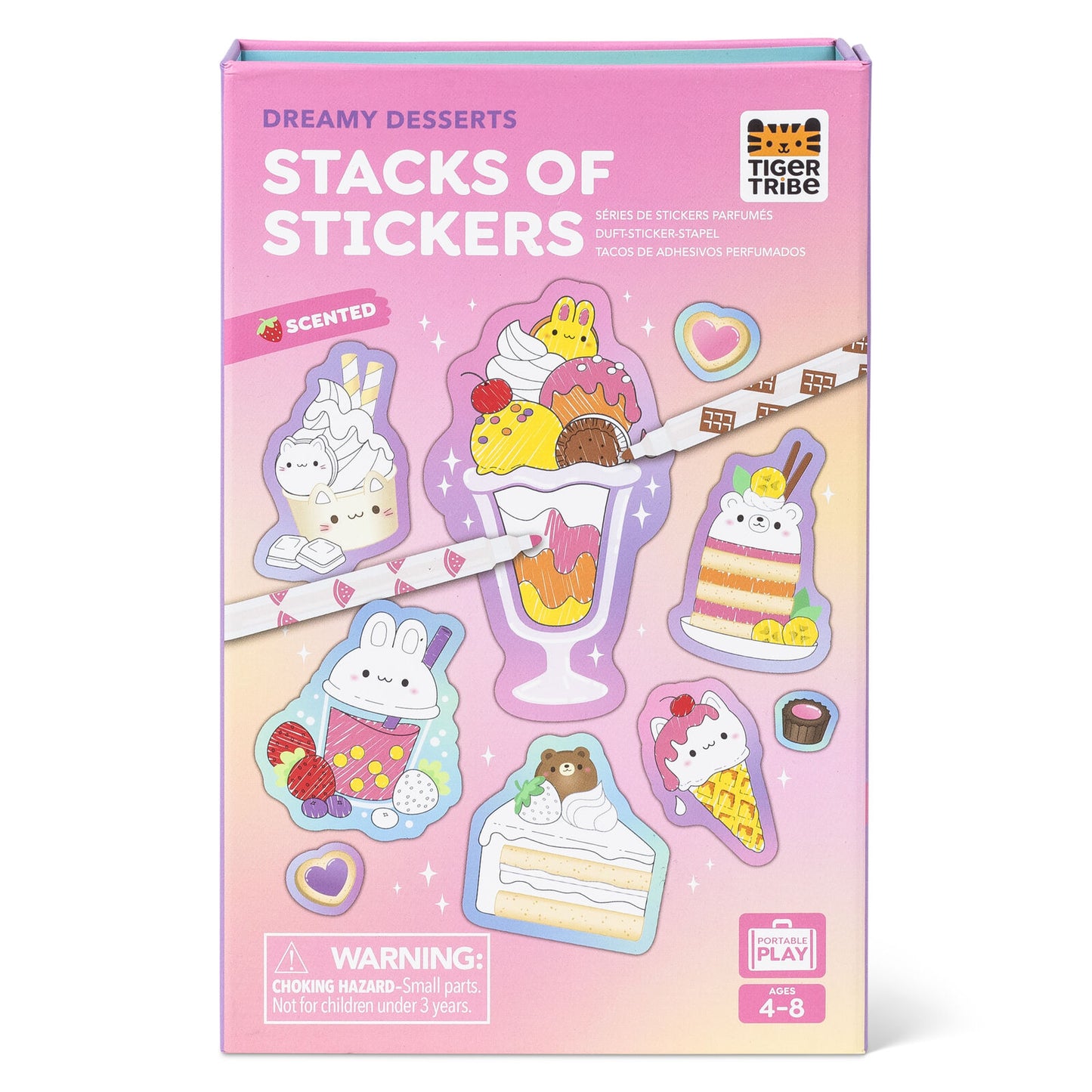 Tiger Tribe Scented Stacks Of Stickers