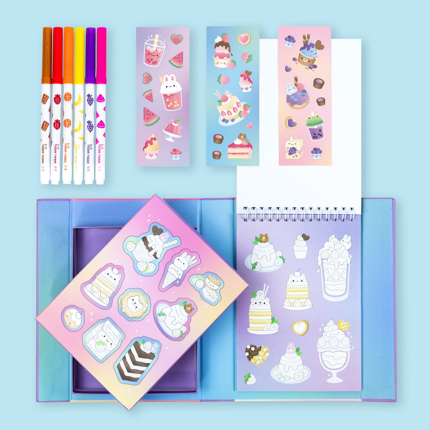 Tiger Tribe Scented Stacks Of Stickers