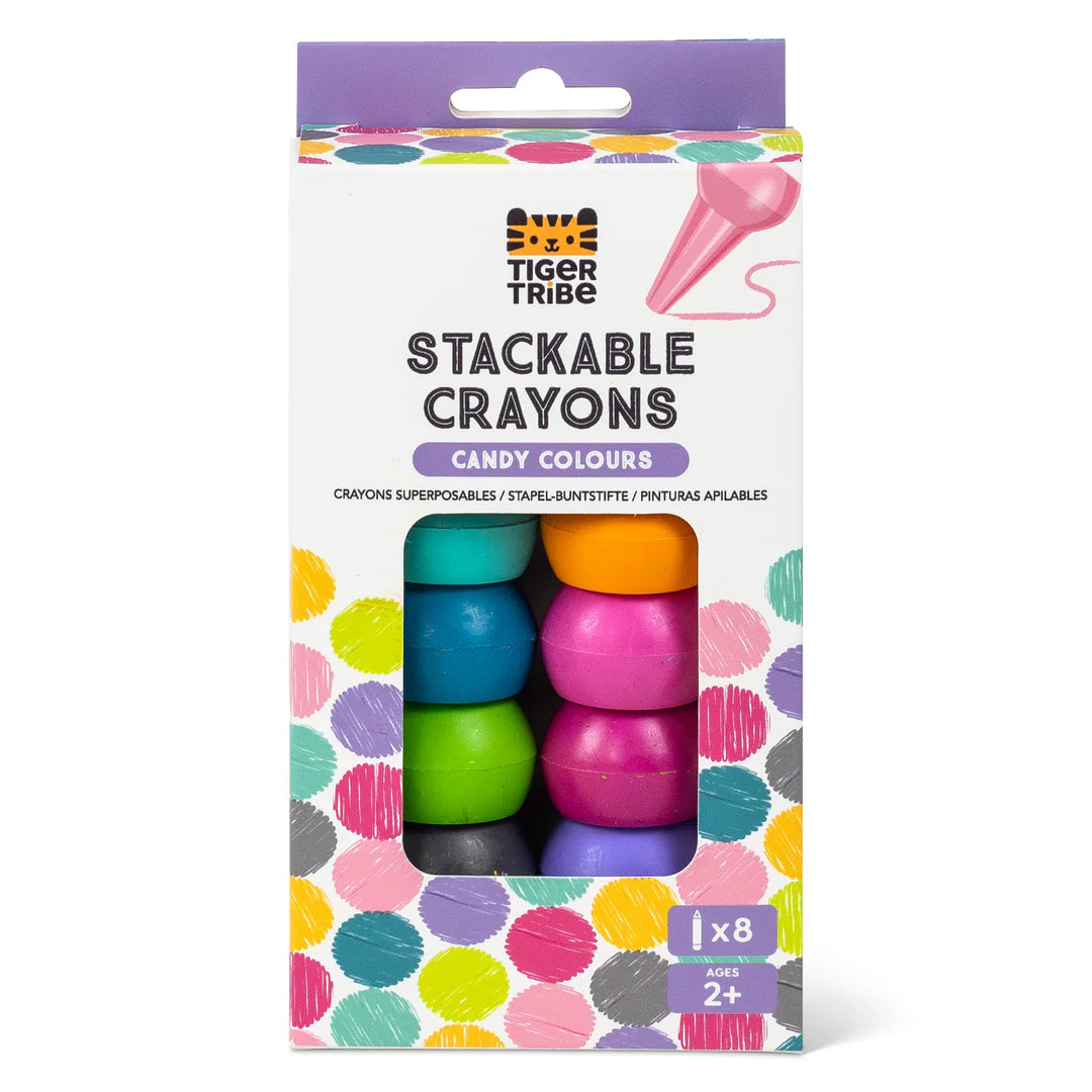 Tiger Tribe Stackable Crayons Candy