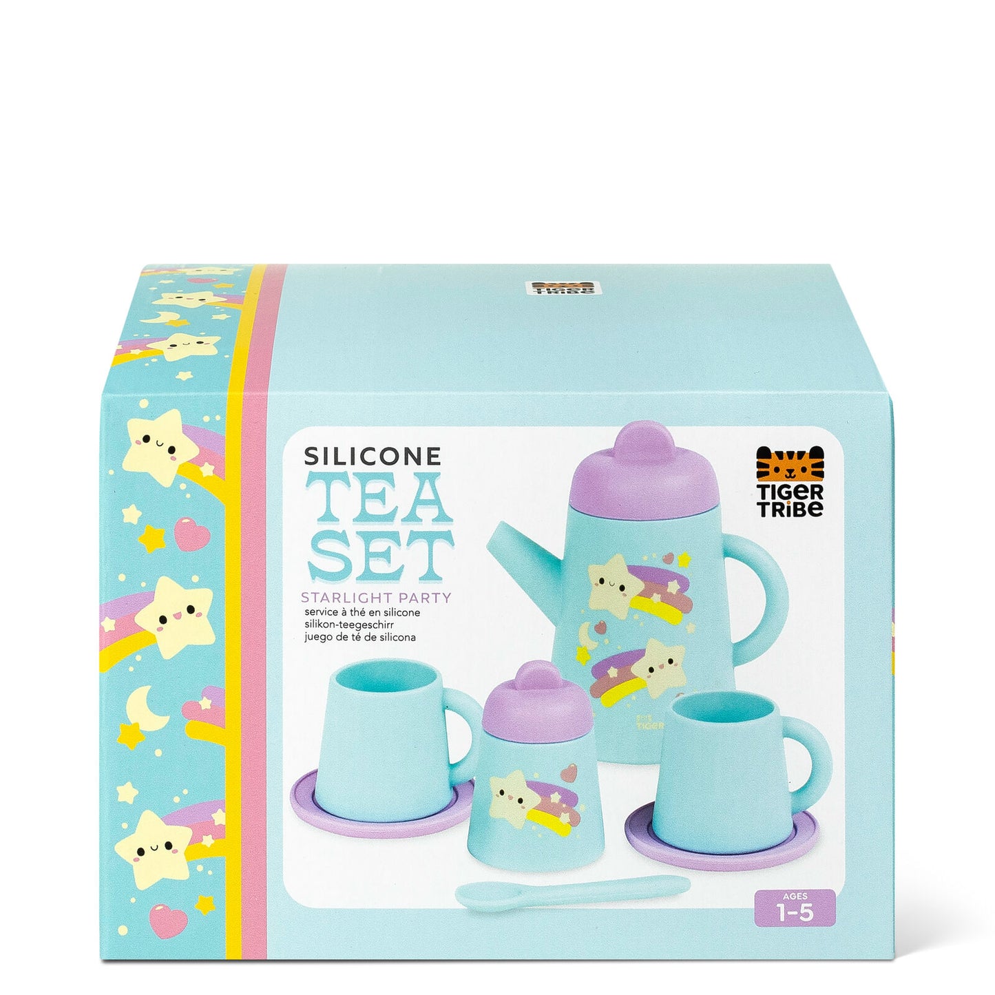 Tiger Tribe Silicone Tea Set Starlight Party