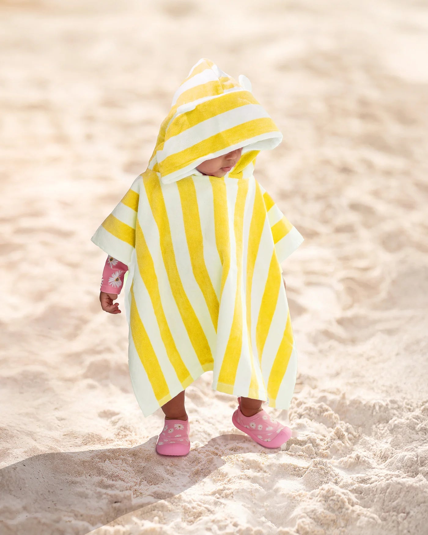 Toshi Hooded Towel Beachcomber Sunny
